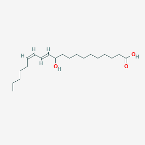 (12E,14Z)-11-hydroxyicosa-12,14-dienoic acid