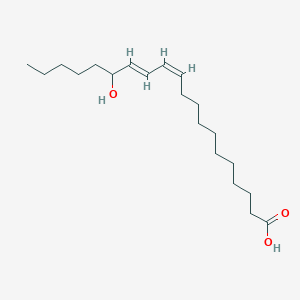molecular formula C20H36O3 B163618 15-hydroxy-11Z,13E-eicosadienoic acid CAS No. 77159-57-0