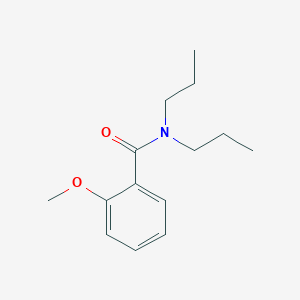 molecular formula C14H21NO2 B1636262 2-methoxy-N,N-dipropylbenzamide 