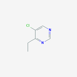 molecular formula C6H7ClN2 B163629 5-Chloro-4-ethylpyrimidine CAS No. 137994-42-4