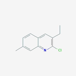 2-Chloro-3-ethyl-7-methylquinoline