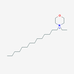 molecular formula C20H42NO+ B163647 Morpholinium, 4-ethyl-4-tetradecyl- CAS No. 139072-42-7