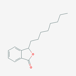 molecular formula C16H22O2 B163666 3-Octylphthalide CAS No. 137786-58-4
