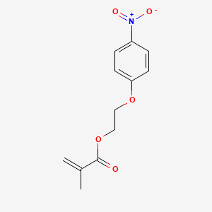 molecular formula C12H13NO5 B1636688 2-(4-Nitrophenoxy)ethyl methacrylate 