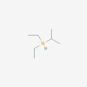 molecular formula C7H18Si B1636748 Diethyl(propan-2-yl)silane 