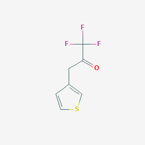1,1,1-Trifluoro-3-(thiophen-3-yl)propan-2-one