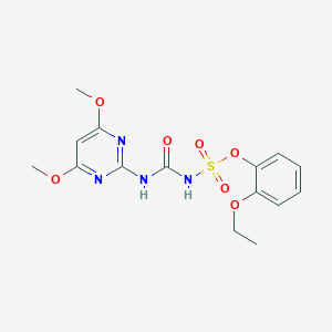 molecular formula C15H18N4O7S B163688 Ethoxysulfuron CAS No. 126801-58-9