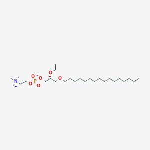 molecular formula C26H56NO6P B163692 2-O-ethyl PAF C-16 CAS No. 78858-42-1
