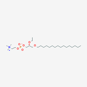 1-O-Hexadecyl-2-O-ethyl-SN-glycero-3-phosphorylcholine