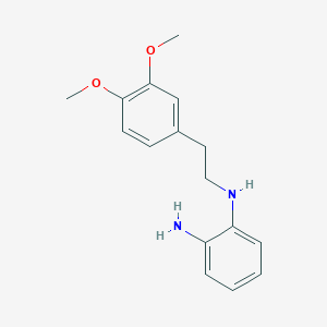 molecular formula C16H20N2O2 B1636920 N1-(3,4-dimethoxyphenethyl)benzene-1,2-diamine 