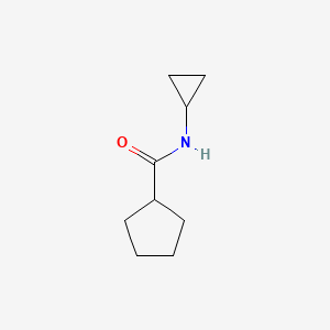 molecular formula C9H15NO B1636967 N-cyclopropylcyclopentanecarboxamide 