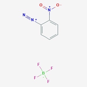 molecular formula C6H4BF4N3O2 B016370 2-Nitrobenzenediazonium tetrafluoroborate CAS No. 365-33-3