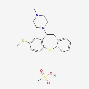 molecular formula C21H28N2O3S3 B1637042 Methiothepin Mesylate CAS No. 51482-89-4