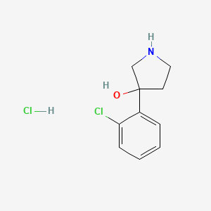 3-(o-Chlorophenyl)-3-pyrrolidinol hydrochloride