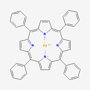 Palladium(2+);5,10,15,20-tetraphenylporphyrin-22,24-diide