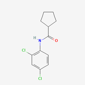 N-(2,4-dichlorophenyl)cyclopentanecarboxamide
