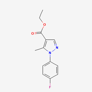 Ethyl 1-(4-fluorophenyl)-5-methyl-1H-pyrazole-4-carboxylate