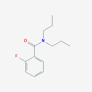 molecular formula C13H18FNO B1637127 2-fluoro-N,N-dipropylbenzamide 