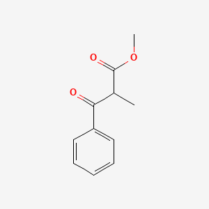 molecular formula C11H12O3 B1637132 Methyl 2-methyl-3-oxo-3-phenylpropanoate CAS No. 29540-54-3