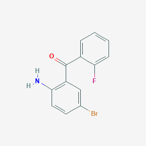 B016372 2-Amino-5-bromo-2'-fluorobenzophenone CAS No. 1479-58-9