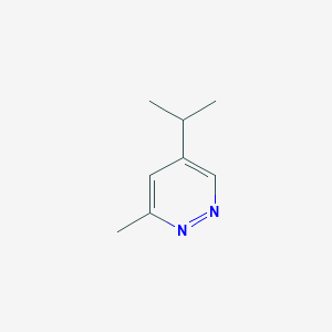 B163723 5-Isopropyl-3-methylpyridazine CAS No. 135216-82-9