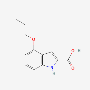 molecular formula C12H13NO3 B1637285 4-Propoxy-1H-indole-2-carboxylic acid CAS No. 878424-53-4