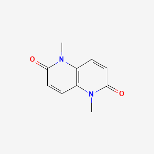 molecular formula C10H10N2O2 B1637310 1,5-Dimethyl-1,5-naphthyridine-2,6-dione 