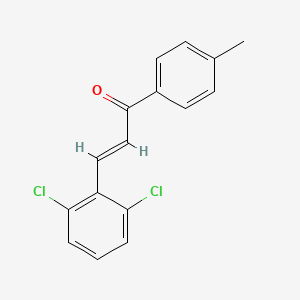 3-(2,6-Dichlorophenyl)-1-(4-methylphenyl)prop-2-en-1-one