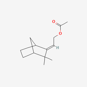 (E)-2-(3,3-Dimethylbicyclo[2.2.1]hept-2-ylidene)ethyl acetate