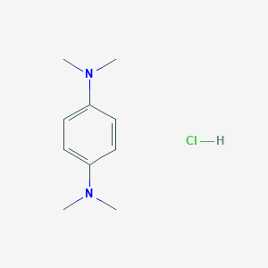 molecular formula C10H18Cl2N2 B163739 N,N,N',N'-Tetramethyl-p-phenylenediamine dihydrochloride CAS No. 637-01-4
