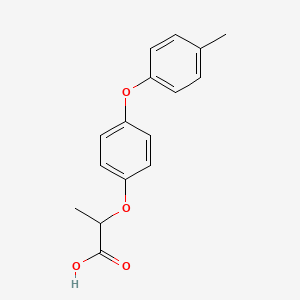 Propanoic acid, 2-[4-(4-methylphenoxy)phenoxy]-
