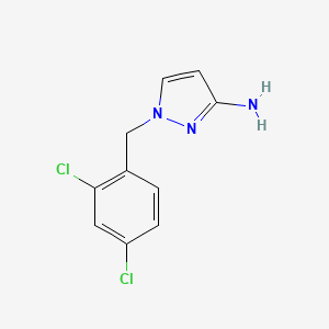 1-(2,4-dichlorobenzyl)-1H-pyrazol-3-amine