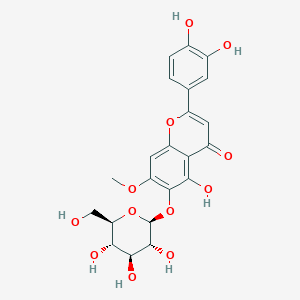 molecular formula C22H22O12 B1637403 Glucosyl-6-pedalitin CAS No. 22860-72-6
