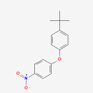 molecular formula C16H17NO3 B1637434 1-Tert-butyl-4-(4-nitrophenoxy)benzene 