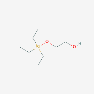 molecular formula C8H20O2Si B163744 2-Triethylsilyloxyethanol CAS No. 139217-98-4