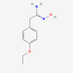 2-(4-ethoxyphenyl)-N'-hydroxyethanimidamide
