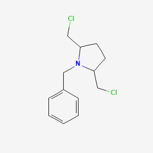 1-Benzyl-2,5-bis(chloromethyl)pyrrolidine