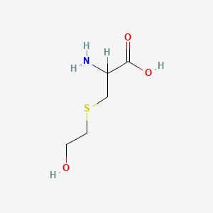 molecular formula C5H11NO3S B1637507 2-Amino-3-(2-hydroxy-ethylsulfanyl)-propionic acid 