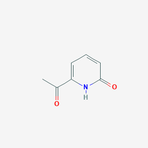 molecular formula C7H7NO2 B163751 6-Acetylpyridin-2(1H)-one CAS No. 137678-86-5