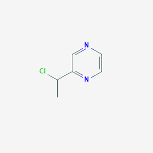 2-(1-Chloroethyl)pyrazine
