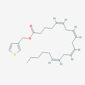 Thiophen-3-ylmethyl (5Z,8Z,11Z,14Z)-icosa-5,8,11,14-tetraenoate