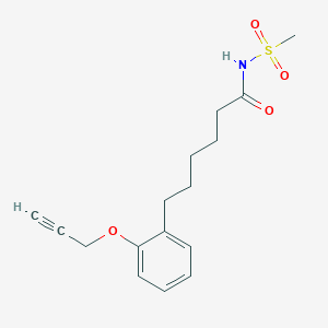 molecular formula C16H21NO4S B163767 MS-PPOH CAS No. 206052-02-0