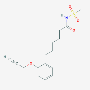 molecular formula C16H21NO4S B163767 MS-Ppoh CAS No. 206052-02-0