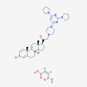 molecular formula C41H54N6O6 B163772 U-74389G CAS No. 153190-29-5