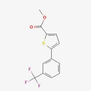 Methyl 5-[3-(trifluoromethyl)phenyl]thiophene-2-carboxylate