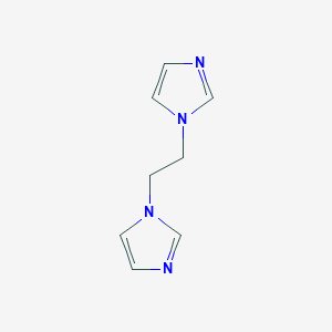 molecular formula C8H10N4 B1637832 1-(2-Imidazol-1-ylethyl)imidazole 