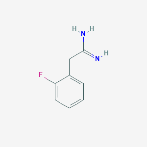 2-(2-Fluorophenyl)ethanimidamide