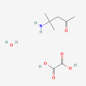 molecular formula C8H17NO6 B1637976 Diacetonamine acid oxalate monohydrate CAS No. 5895-86-3