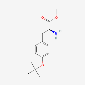 molecular formula C14H21NO3 B1637987 methyl (2S)-2-amino-3-[4-(tert-butoxy)phenyl]propanoate 