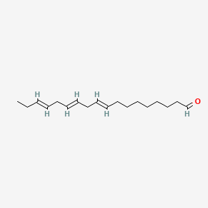 molecular formula C18H30O B1638019 9,12,15-Octadecatrienal 